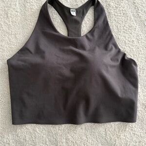 Uniqlo Dark Gray Tank Top